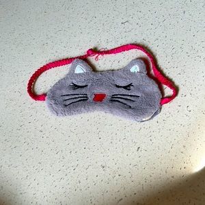 Cute kitten sleeping night mask
